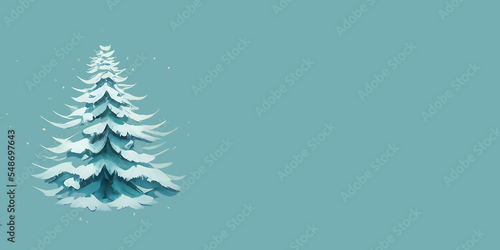 christmas , tree, card, blue, 
