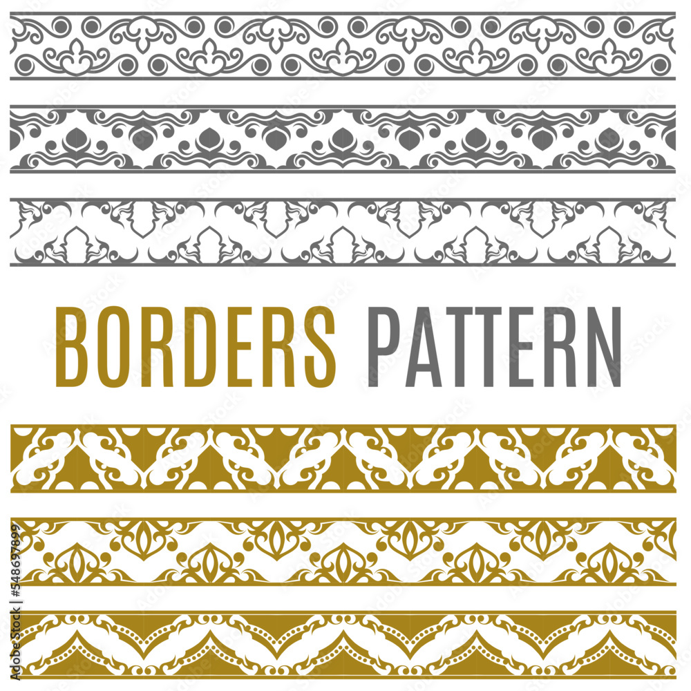 seamless pattern.ethnic traditional.vector for frame.border certificate.Retro.vintage border ornament. seamless pattern.ethnic traditional.vector for frame.border certificate.Retro.vintage border ornament.