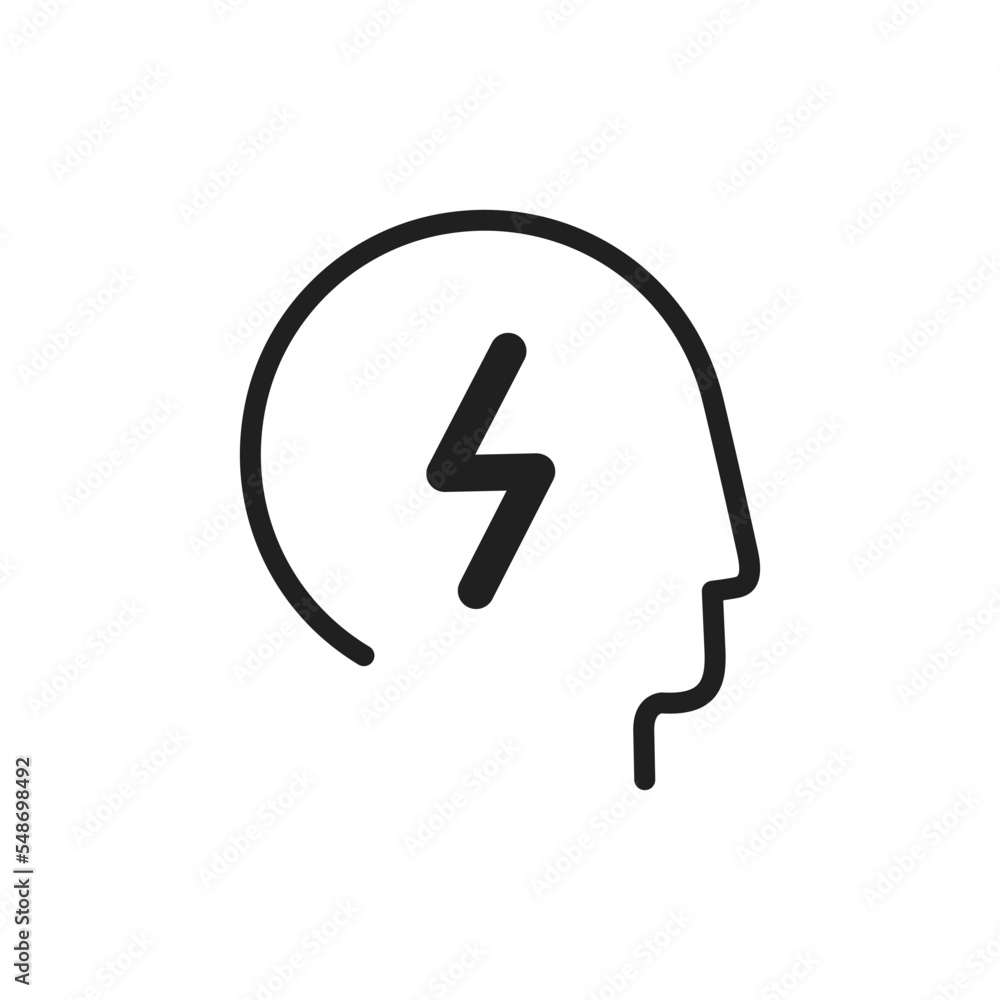 Headache icon vector design illustration Headache icon vector design illustration