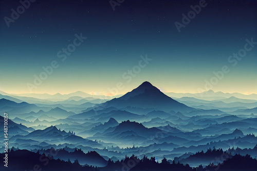 Abstract Landscape Desktop Wallpaper