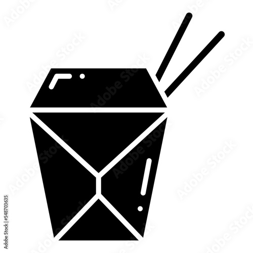 Ramen box icon