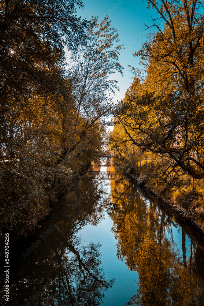 Reflexos no rio Lis, Leiria
