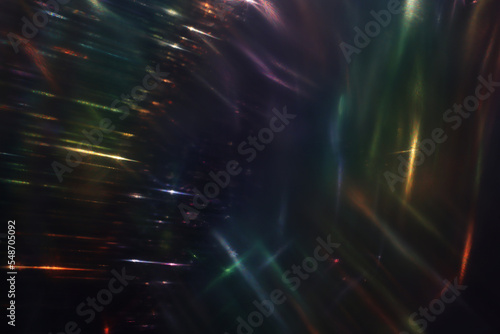 Photography Blurred refraction light, bokeh or organic flare overlay effect