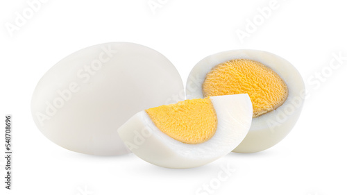 Boiled egg isolated on transparent png