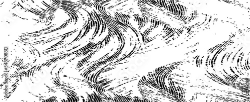 Rough texture. Broken plaster wall effect. Grunge worn damask pattern design. Distressed fabric texture. Overlay  design. Vector illustration. Eps10.