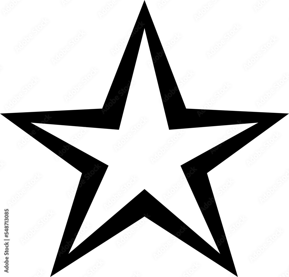 Star Icon design geometry Star Icon design geometry
