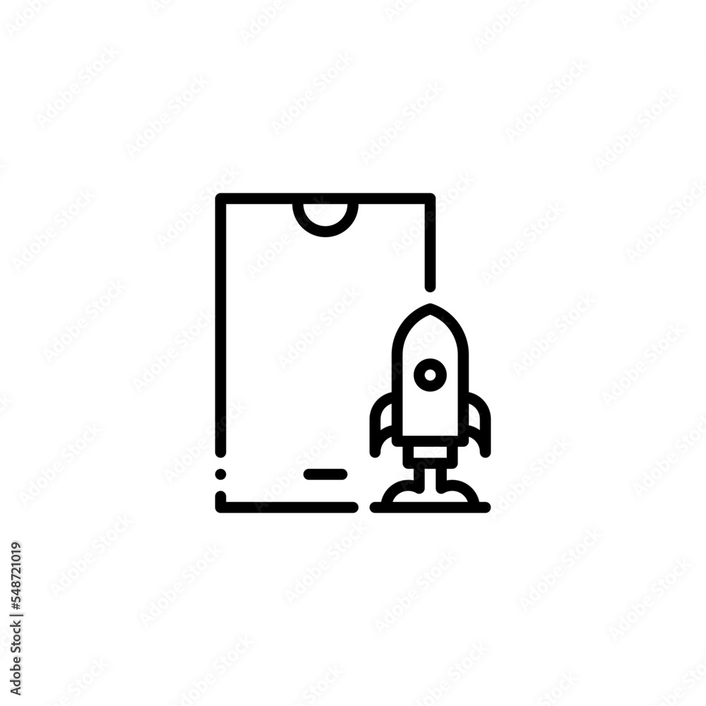 startup smartphone icon startup smartphone icon