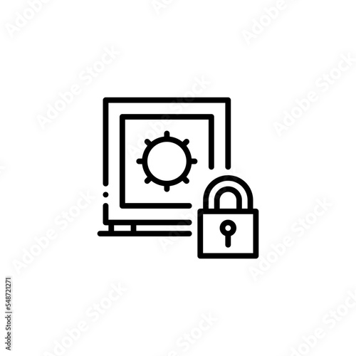 safebox locked icon