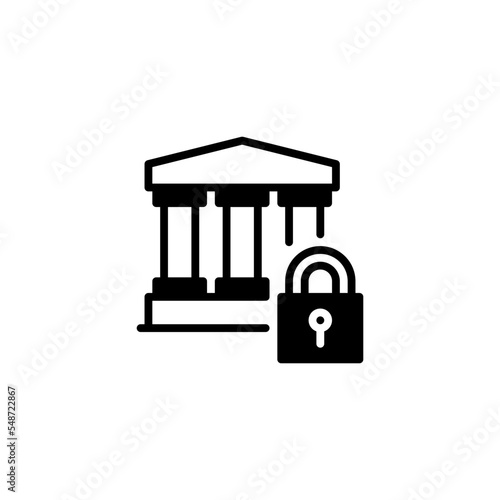 bank locked icon