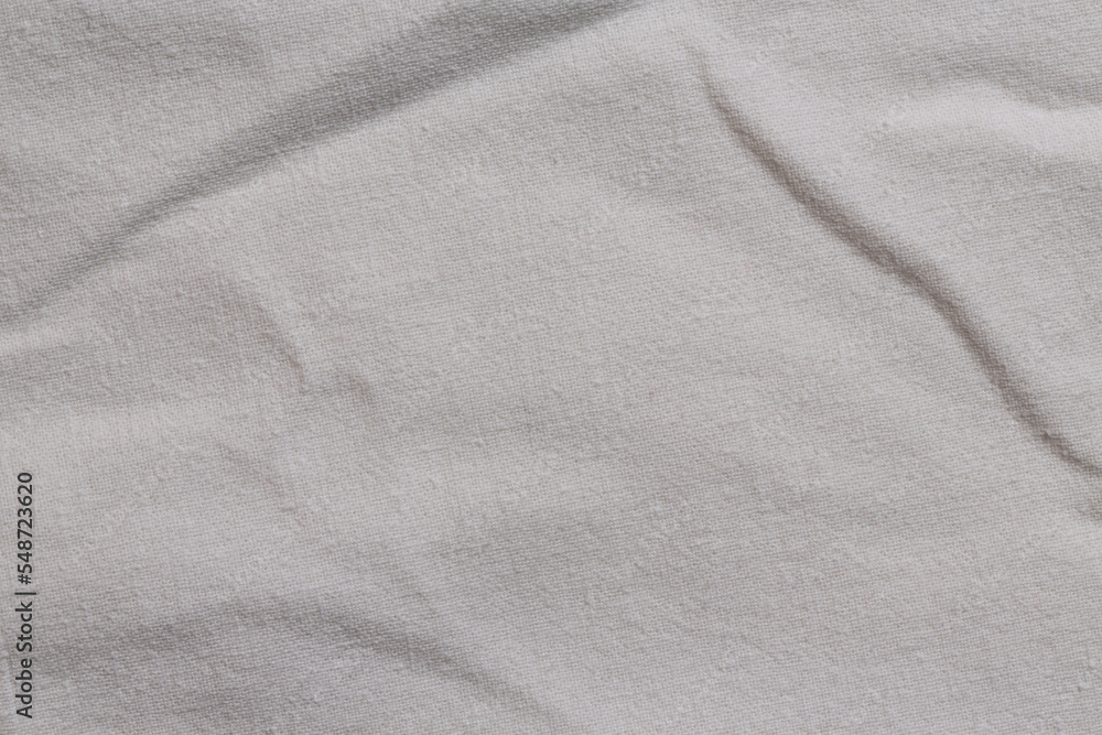 Naklejka premium white fabric texture