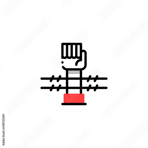 barbed wire icon