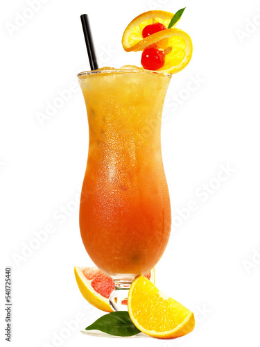 Sex on the Beach Cocktail - Transparent PNG photo
