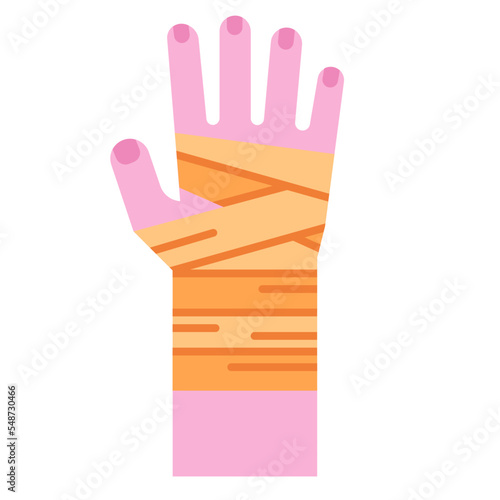 hand bandage icon