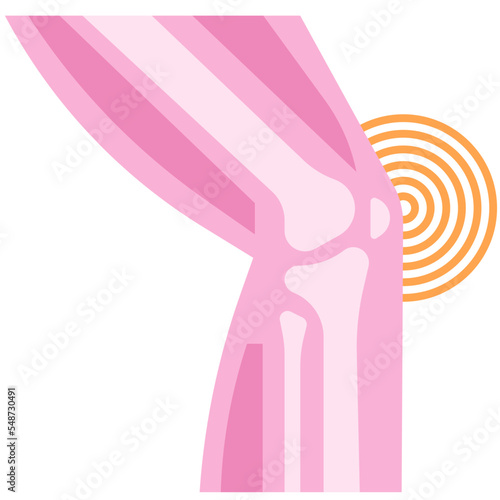 knee pain icon