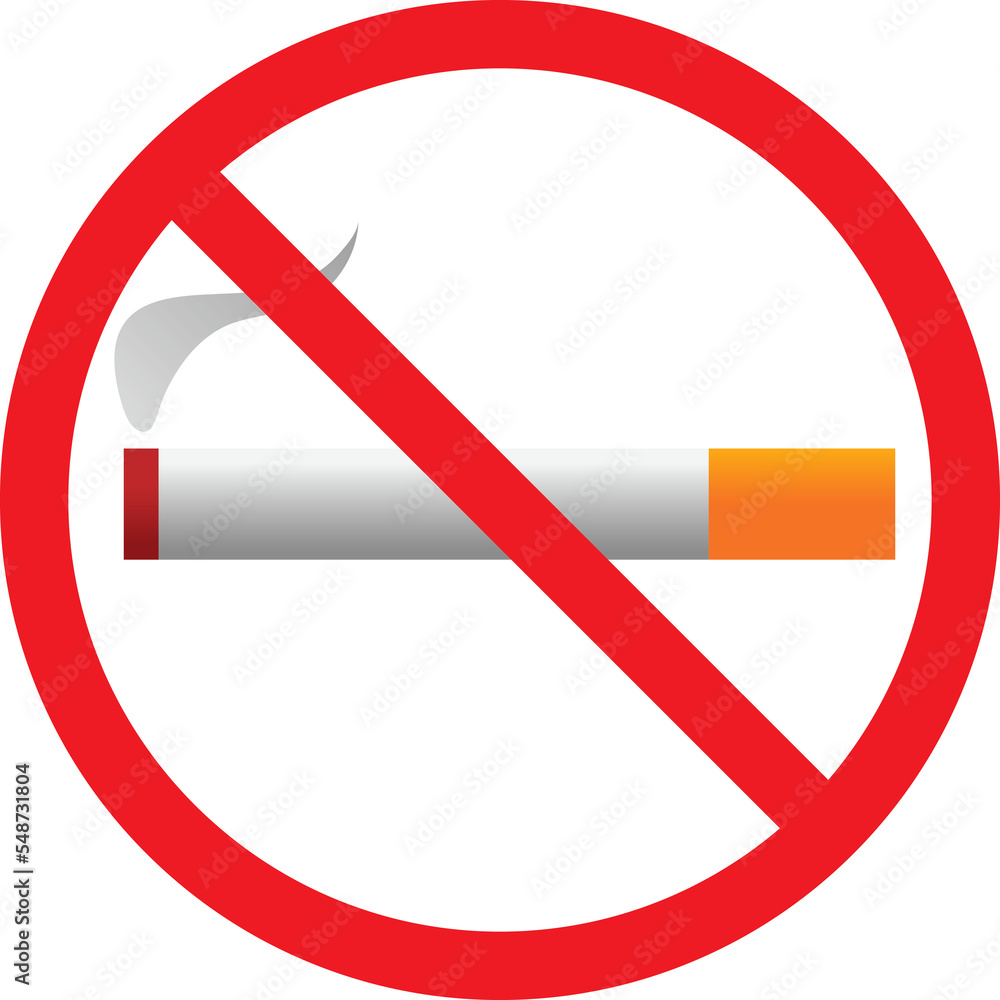No smoking sign. Stop smoking No smoking sign. Stop smoking