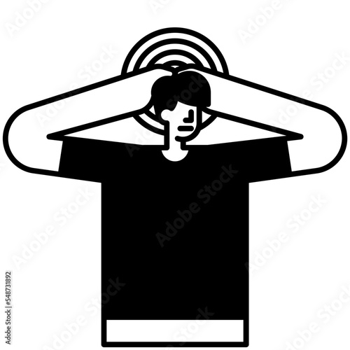 headache icon