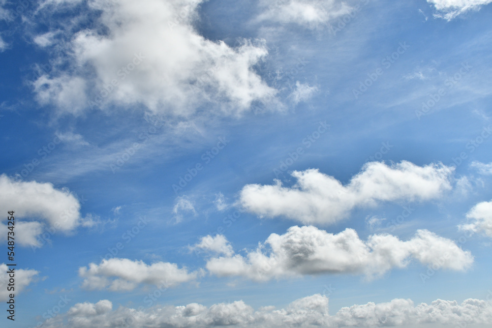 Blue Sky With Clouds Blue Sky With Clouds