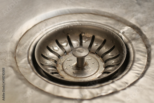 water pouring from a faucet tap slow motion 