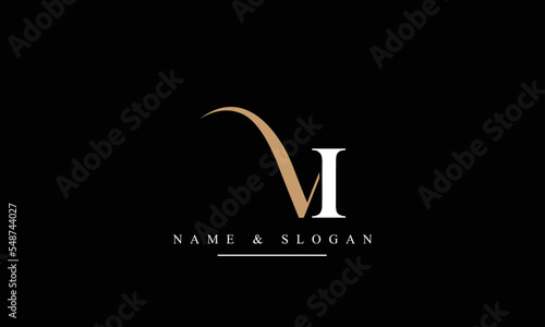 VI, IV, V, I abstract letters logo monogram