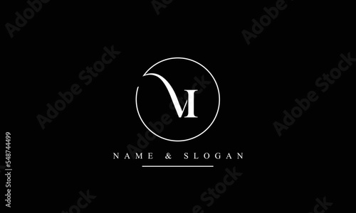 VI, IV, V, I abstract letters logo monogram