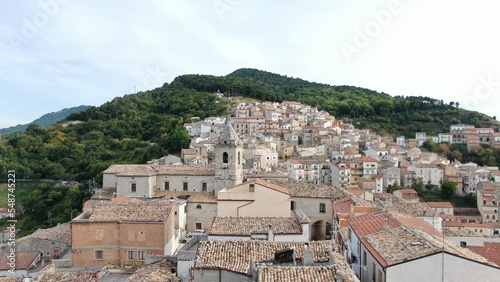 Montefalcone del Sannio, a mountain village in Molise