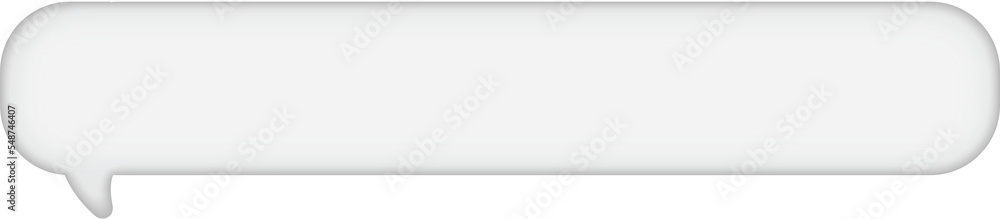 3d Text Box White Message Bubble 3d Text Box White Message Bubble
