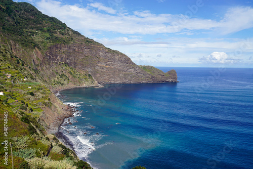 cenic view over the coast of madeira © chriss73
