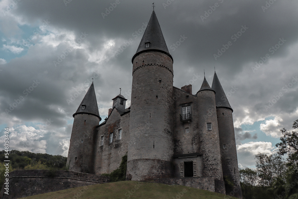 Veves castle close to Dinant in Belgium.