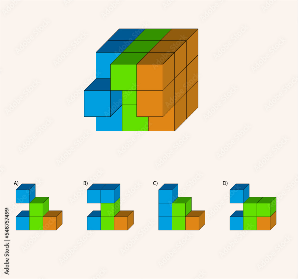 Find the Missing Piece. Shape completion questions, Find next shape Find the Missing Piece. Shape completion questions, Find next shape