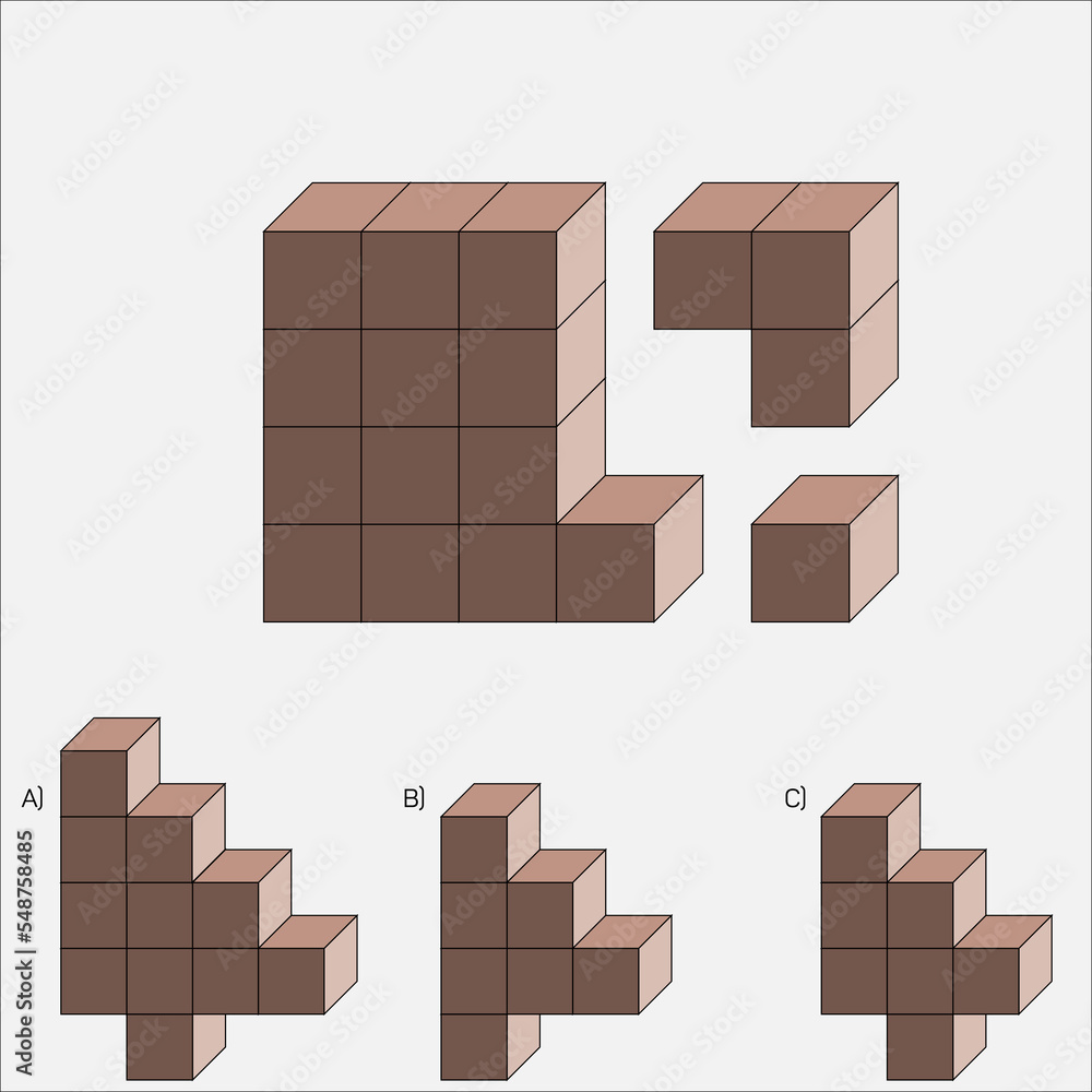 Find the Missing Piece. Shape completion questions, Find next shape Find the Missing Piece. Shape completion questions, Find next shape