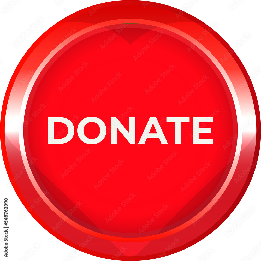Donate web button with text and heart Red circle icon Donate web button with text and heart Red circle icon