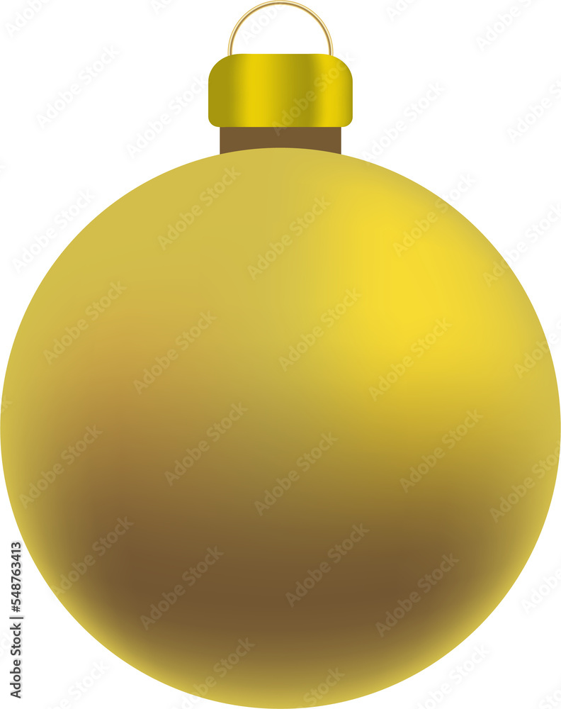 Christmas ball new year cartoon illustration Christmas ball new year cartoon illustration