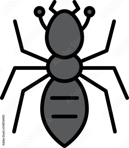 ミニ昆虫イラストアイコン 蟻