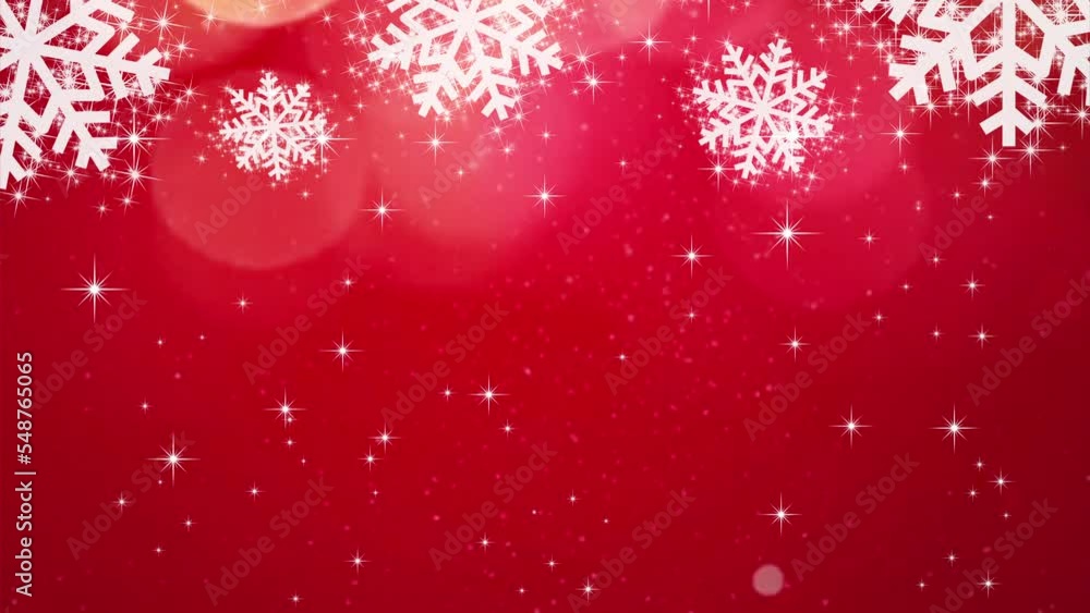 Merry christmas video background with blurred snow and light Merry christmas video background with blurred snow and light