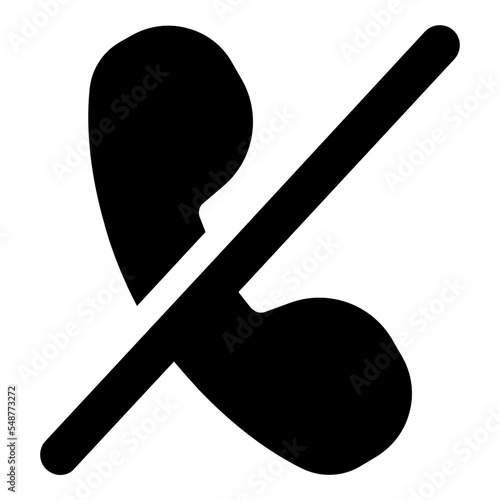 call disconnected phone icon