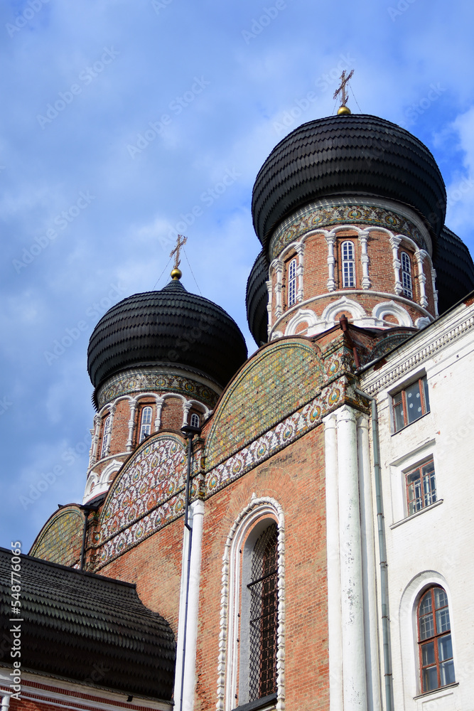 Cathedral of the Intercession of the Holy Virgin in Moscow, Russia.