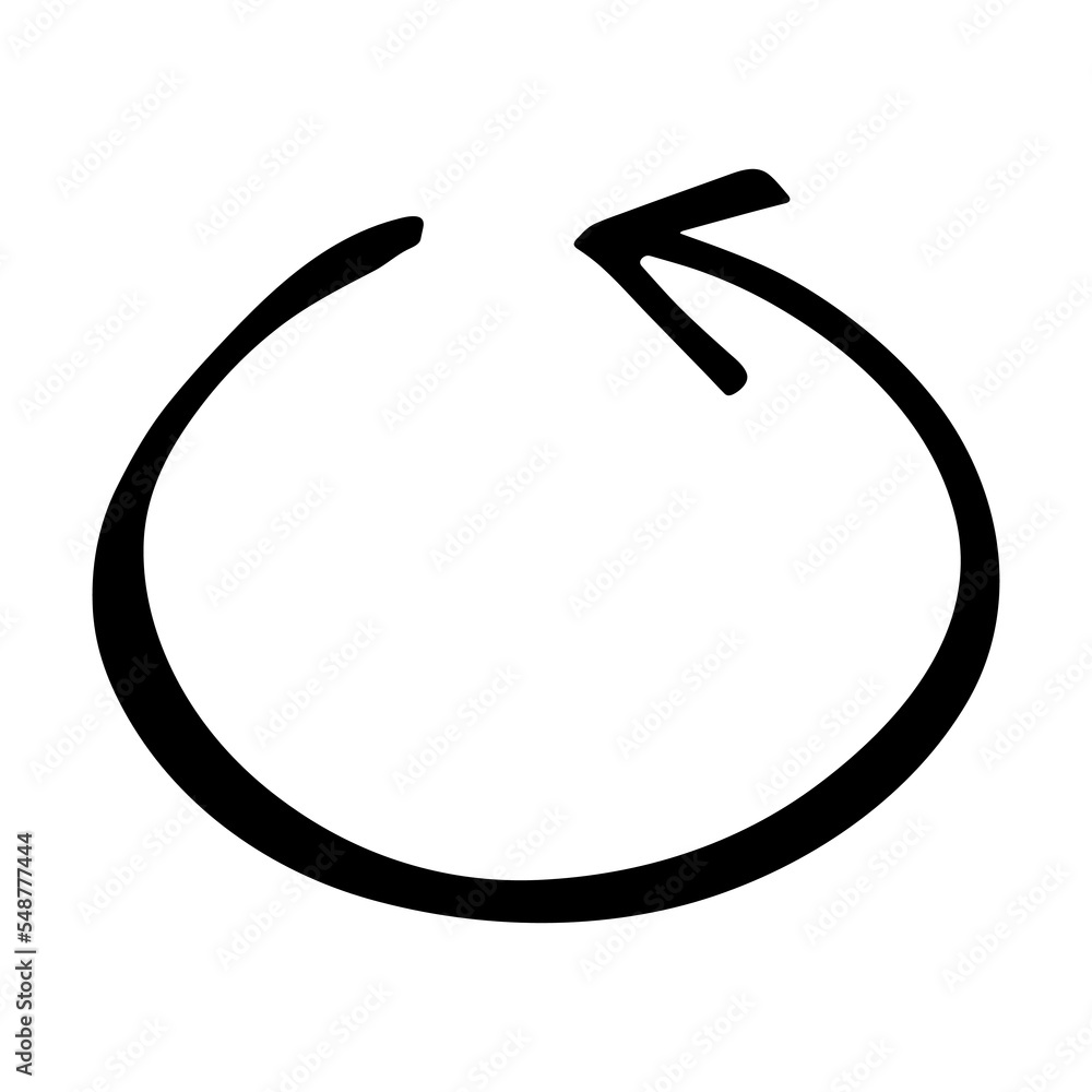 Hand drawn ink arrow illustration in sketch style. Business doodle clipart. Single element for design Hand drawn ink arrow illustration in sketch style. Business doodle clipart. Single element for design
