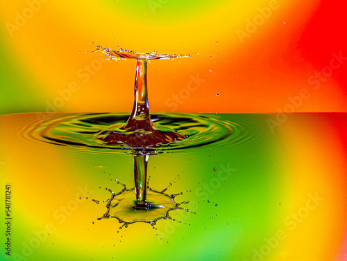 Umbrella splash