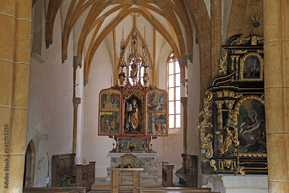 Altar Kapelle am Magdalensberg in Kärnten