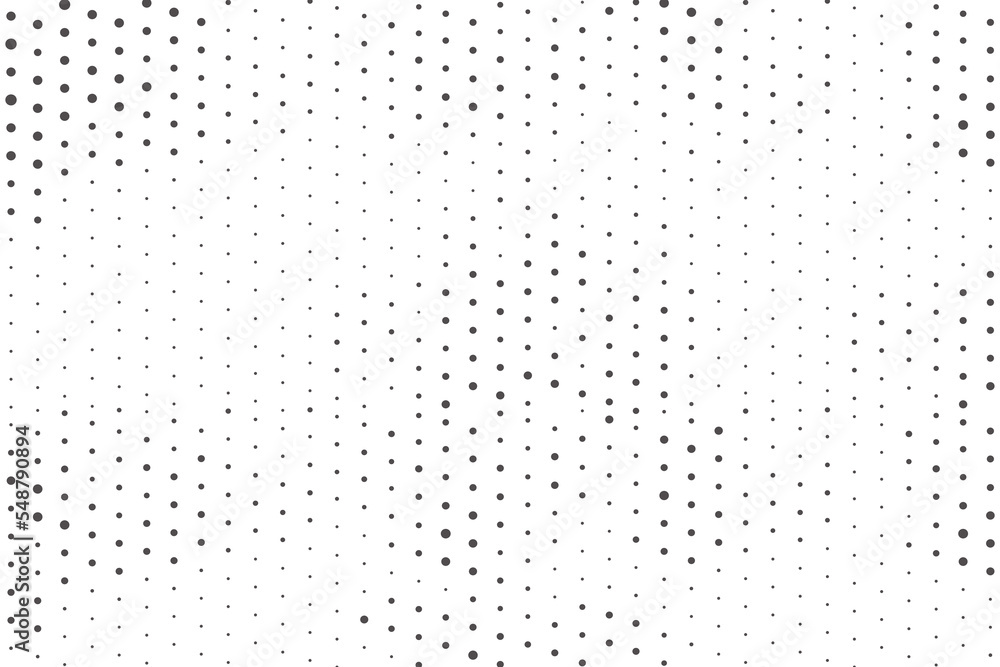 White and black background with dots of different sizes. Background minimalistic White and black background with dots of different sizes. Background minimalistic