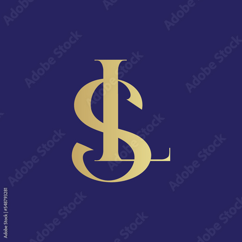 SL initial lettering modern luxury monogram logo design
LS initial lettering modern luxury monogram logo design