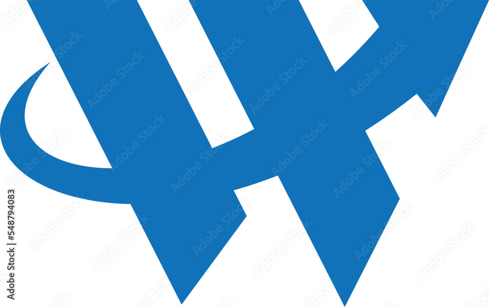 W modern minimalist logo design
W modern minimalist logo design
