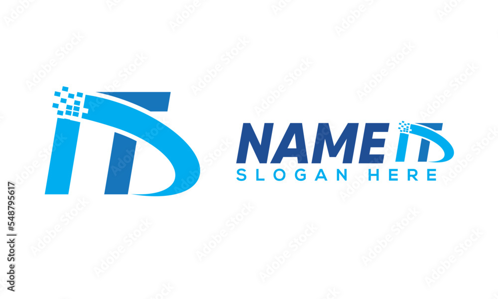IT Company logo design. IT Company logo design.