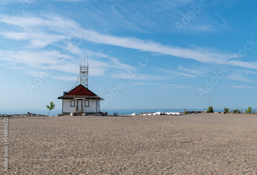 Beach Leuty on Woodbine beach Toronto Ontario,