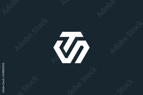 Abstract ST, TS, S, T Letters Logo Initial Based Monogram Icon Vector. photo