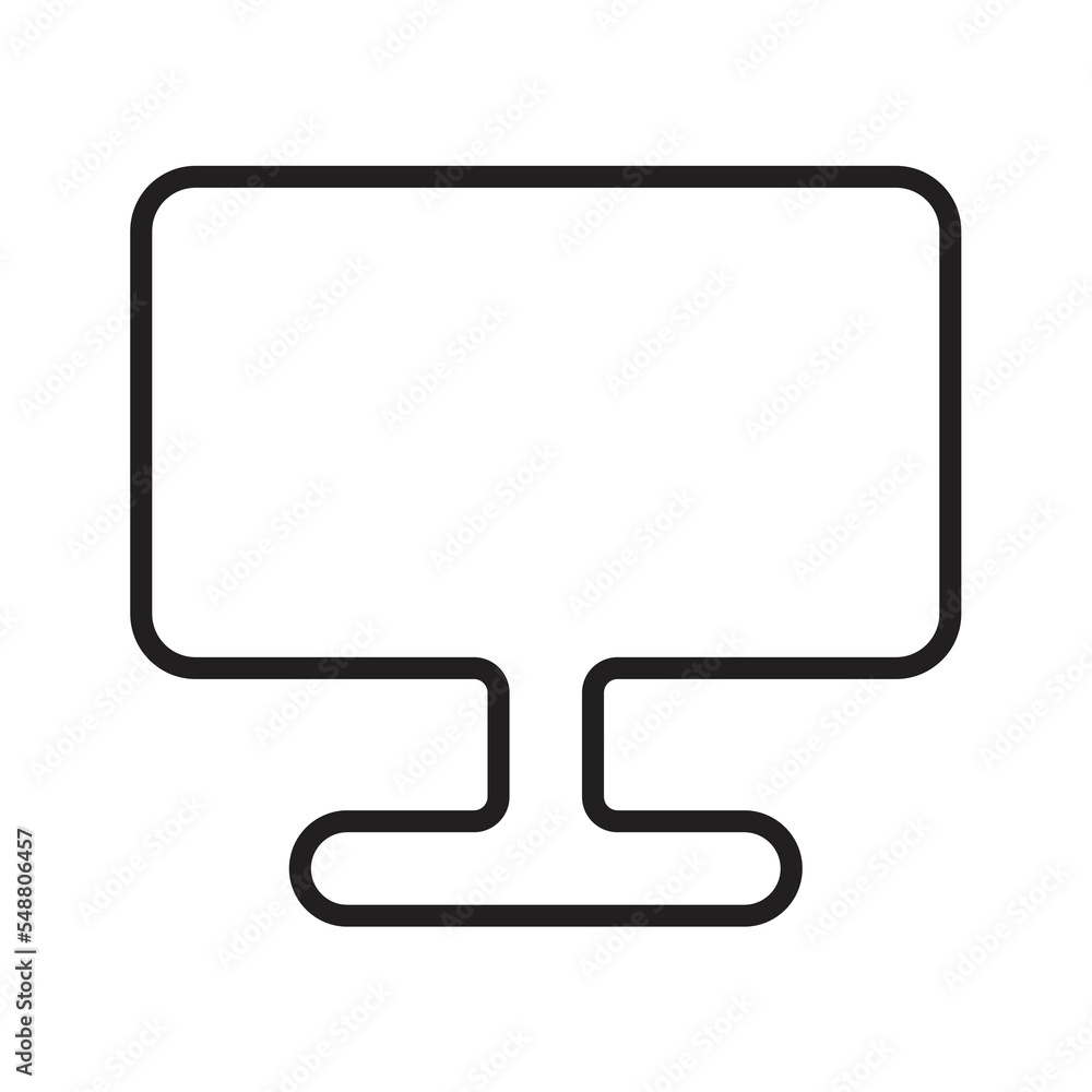 Computer gaming, line art komputer illustration, isolated style, PC icon logo symbol vector Computer gaming, line art komputer illustration, isolated style, PC icon logo symbol vector