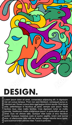abstract colorful background with splashes