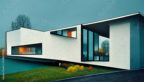 Beautiful german modern house design © AloneArt