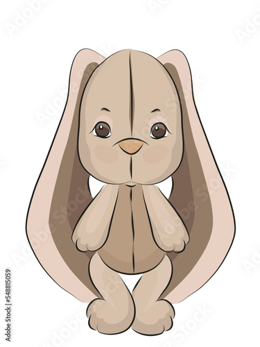 rabbit with long ears