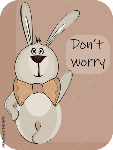 bunny illustration vector